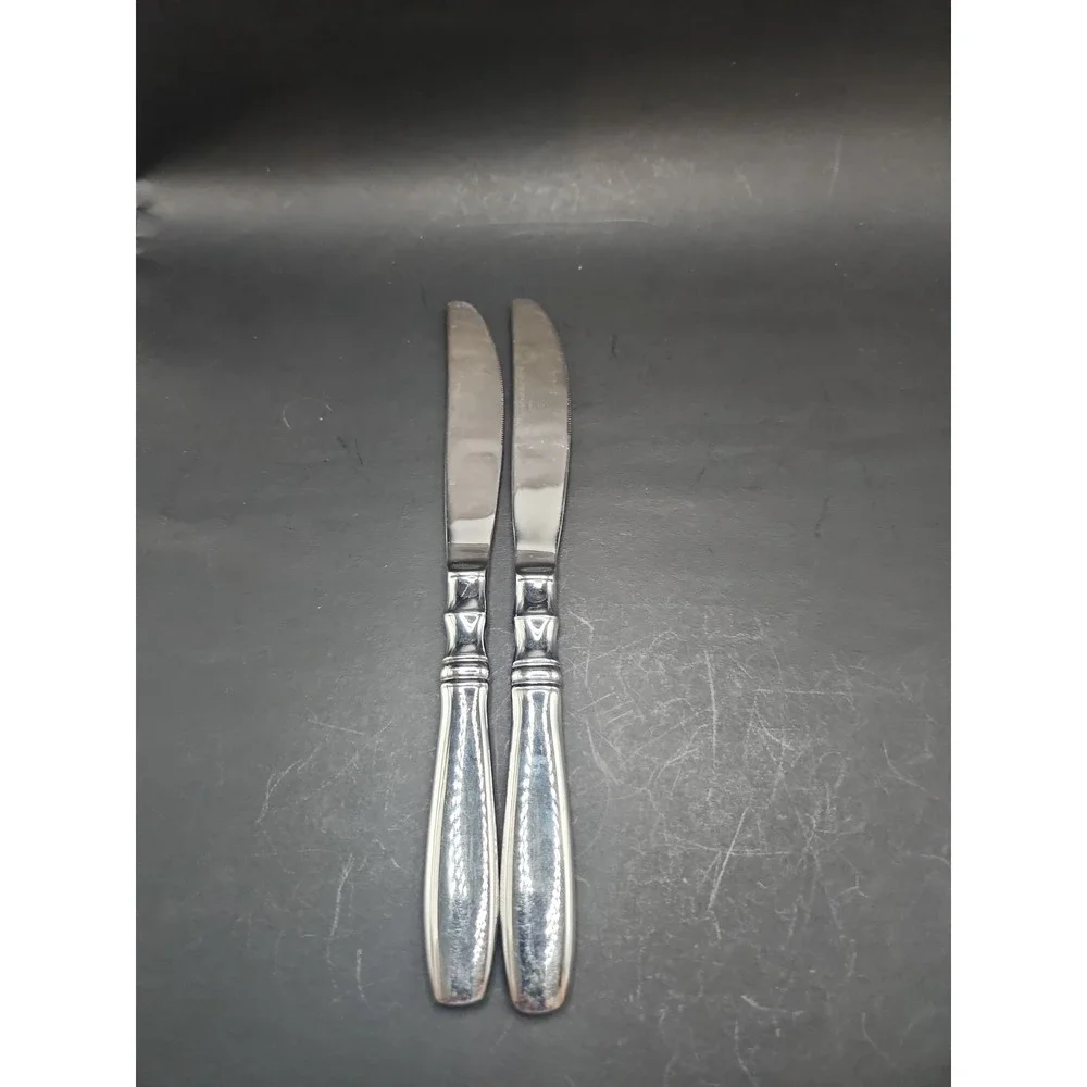 Reed & Barton, Heritage Mint Ltd - BROMPTON - Dinner Knives Set Of 2‎  Stainless